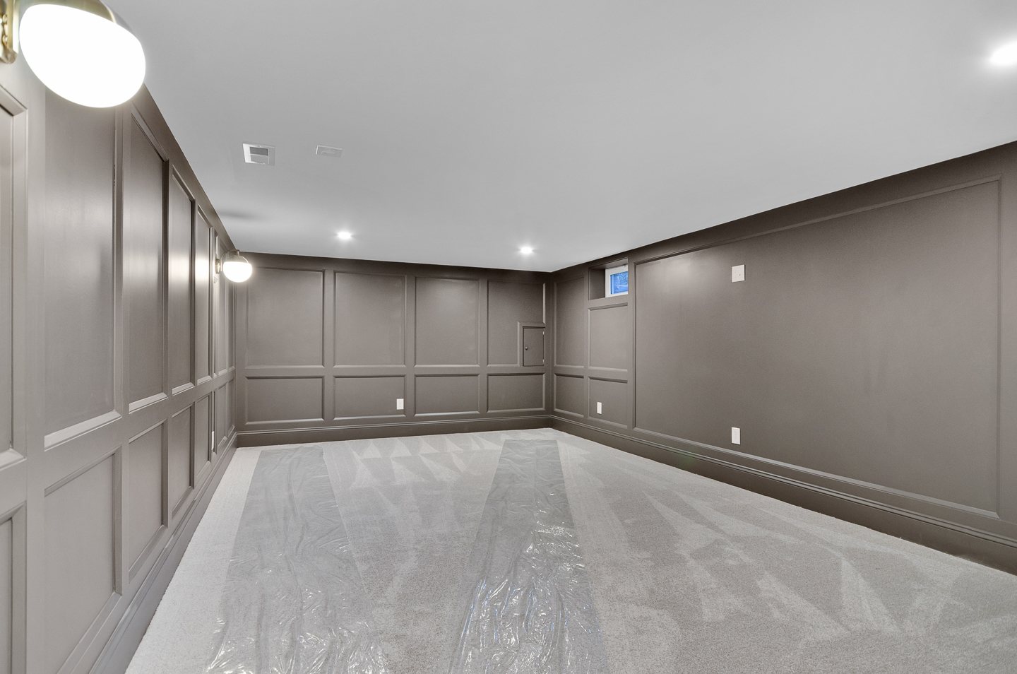 Basement Media Room